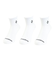 コンバース(CONVERSE)ダイアモンドロゴEBショートソックス 3足組 41800040