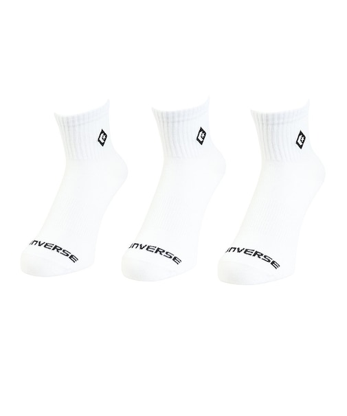 コンバース（CONVERSE）ダイアモンドロゴEBショートソックス 3足組 41800040