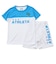 アスレタ（ATHLETA）サッカー フットサルウェア ジュニア プラクティス 上下セット XE-2514J WHT/FSA