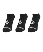 コンバース(CONVERSE)ダイアモンドロゴアンクルソックス 3足組 41800051