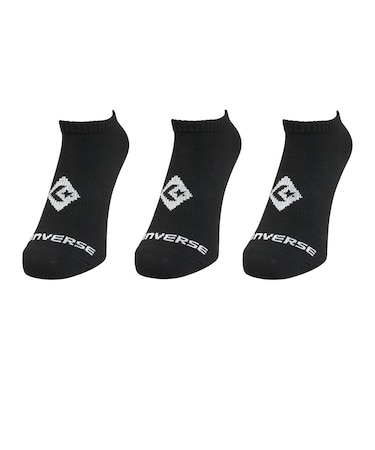コンバース（CONVERSE）ダイアモンドロゴアンクルソックス 3足組 41800051