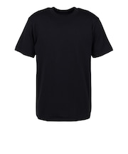 ヘインズ（Hanes）クルーネック半袖Tシャツ KURO HM1-D202 090