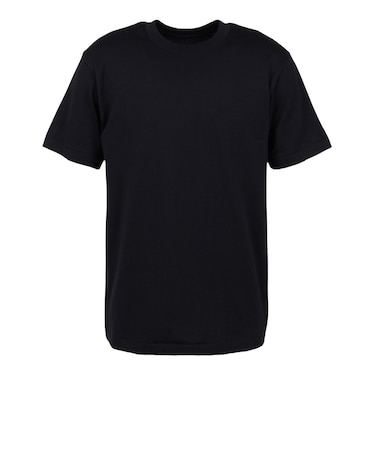 ヘインズ（Hanes）クルーネック半袖Tシャツ KURO HM1-D202 090
