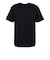 ヘインズ（Hanes）クルーネック半袖Tシャツ KURO HM1-D202 090
