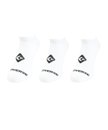 コンバース（CONVERSE）ダイアモンドロゴアンクルソックス 3足組 41800050