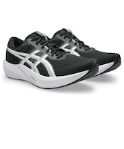 アシックス（ASICS）ランニングシューズ トレーニングシューズ 部活 ハイパースピード 6 ワイド ブラック ホワイト 1013A238.001