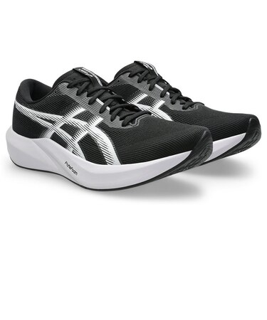 アシックス(ASICS)ランニングシューズ トレーニングシューズ 部活 ハイパースピード 6 ワイド ブラック ホワイト 1013A238.001