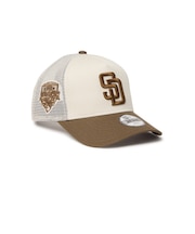 ニューエラ(NEW ERA)メッシュキャップ キッズ Youth 9FORTY A-Frame トラッカー MLB Side Patch サンディエゴ・パドレ…