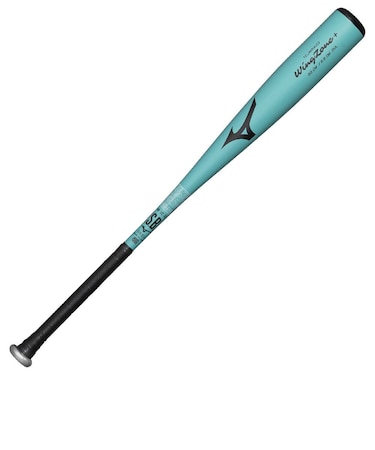 ミズノ（MIZUNO）軟式用バット 野球 一般 ウィングゾーンプラス ミドル 金属製 83cm/平均670g 1CJMRA0383 25