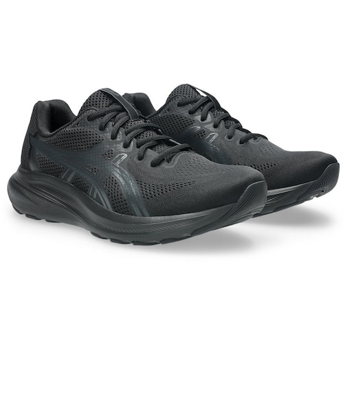 アシックス(ASICS)ランニングシューズ ジョギングシューズ ゲル コンテンド 10 エキストラワイド ブラック グレー 1011C250.002