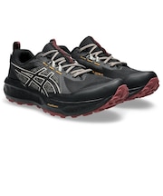 アシックス（ASICS）ランニングシューズ トレランシューズ ゲルソノマ 8 ゴアテックス ブラック レッド 1011B977.005 防水