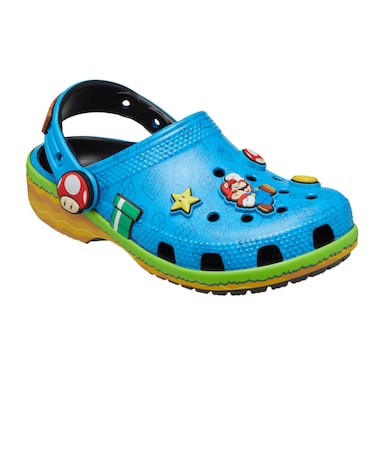 クロックス（crocs）サンダル キッズ スーパーマリオ コア クラシック クロッグ 212139-90H