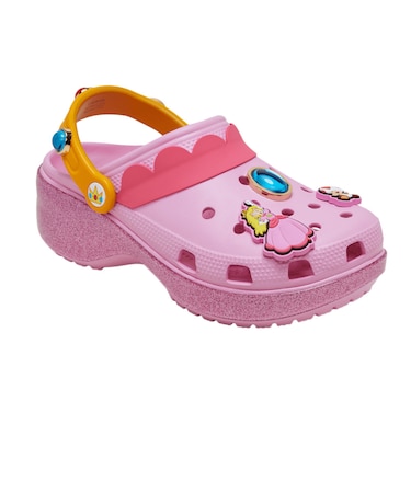 クロックス（crocs）サンダル プリンセス ピーチ クラシック プラットフォーム クロッグ 212137-90H