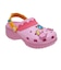 クロックス（crocs）サンダル プリンセス ピーチ クラシック プラットフォーム クロッグ 212137-90H
