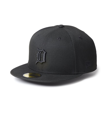 ニューエラ（NEW ERA）キャップ 59FIFTY MLB Black on Black デトロイト・タイガース 14745180