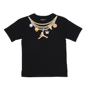 ジュニア ネックレス チャーム 半袖Tシャツ 45F861-023