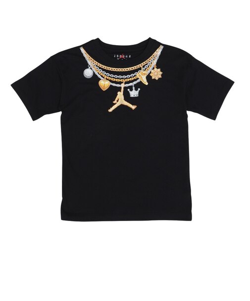 ジュニア ネックレス チャーム 半袖Tシャツ 45F861-023