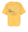 ゴースローキャラバン（GOSLOWCARAVAN）スクエアLOGO バックプリント ゆったり 半袖Tシャツ 361915B YEL