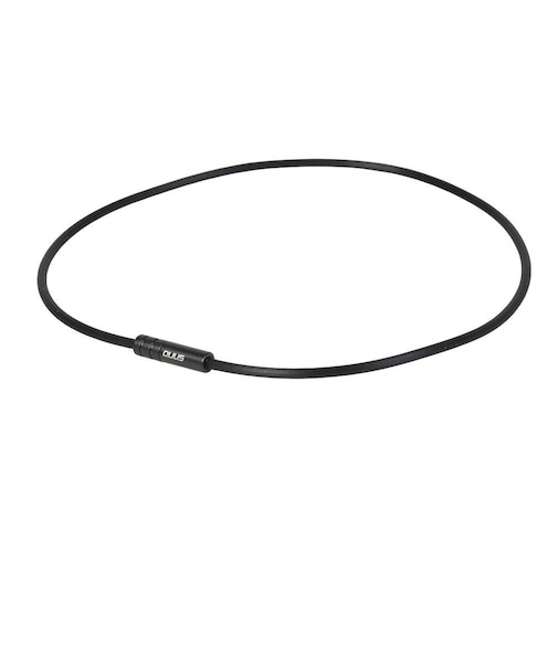 スポーツネックレス バランスフォースシリーズ Basic 黒 M-LLサイズ 10BF1005 健康機能アクセサリー クォーツ