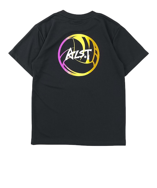 バレーボールウェア DRY 半袖Tシャツ バックボールグラデーション