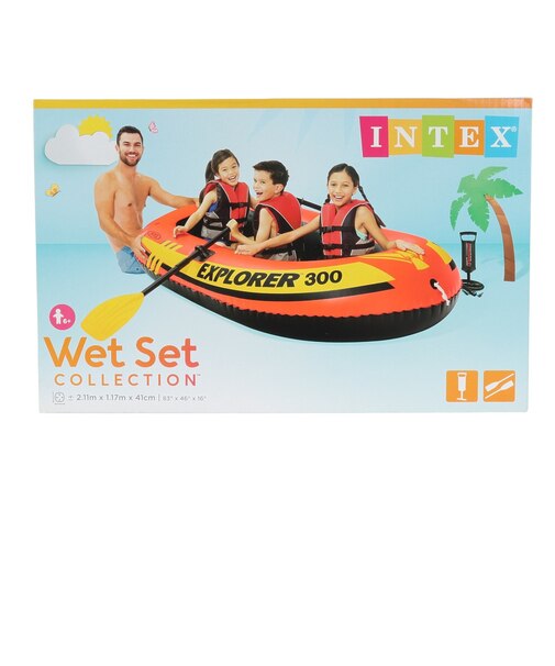 インテックス（INTEX）EXPLORERTM 300 ボートセット 58332 NP26