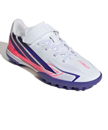 アディダス（adidas）キッズ サッカートレーニングシューズ ターフ用 F50 ハイパーファスト CLUB 面ファスナー TF ONP14-KK1337