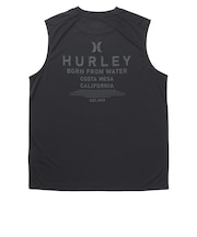 ハーレー(HURLEY)ラッシュガード ラッシュ アーチロゴ スリーブレス MSRG261056 BKBK