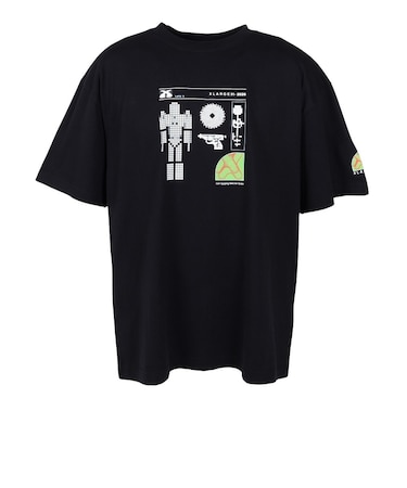 エクストララージ（XLARGE）X TEC 半袖Tシャツ 101262011025-BLACK