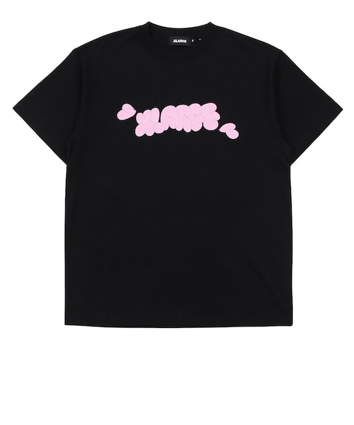 エクストララージ（XLARGE）THROW UP 半袖Tシャツ 101262011013-BLACK
