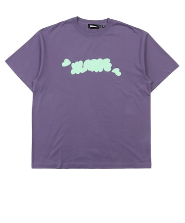 エクストララージ（XLARGE）THROW UP 半袖Tシャツ 101262011013-PURPLE