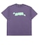 エクストララージ（XLARGE）THROW UP 半袖Tシャツ 101262011013-PURPLE