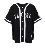 エクストララージ（XLARGE）ベースボール ジャージ 半袖シャツ 101262013006-BLACK