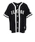 エクストララージ（XLARGE）ベースボール ジャージ 半袖シャツ 101262013006-BLACK