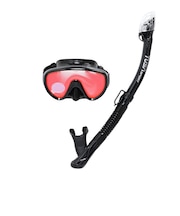 ツサスポーツ（TUSA SPORT）シュノーケリング プロシリーズミラー 2点セット UC0126M BKBKB