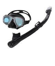 ツサスポーツ（TUSA SPORT）シュノーケリング プロシリーズ二眼 2点セット UC0124 BKBK