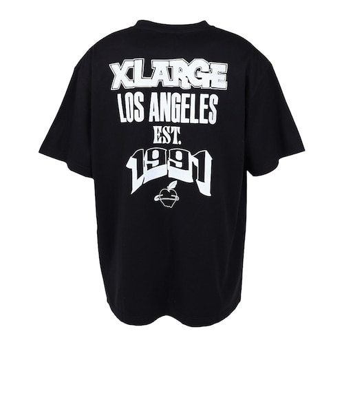 エクストララージ（XLARGE）EST 1991 半袖Tシャツ 101262011002-BLACK