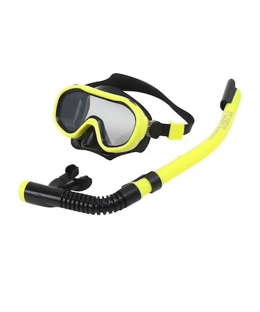 ツサスポーツ（TUSA SPORT）ジュニア シュノーケリング シリコン2点セット UC0210 BKFY