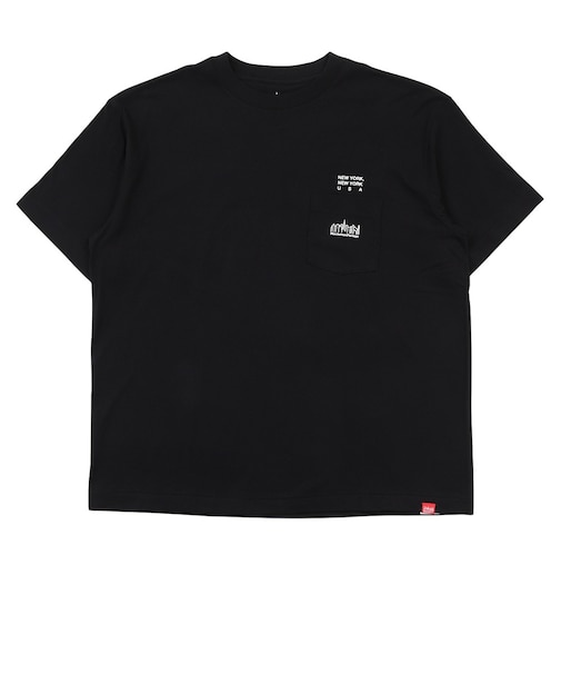 マンハッタンポーテージ（ManhattanPortage）プリント半袖Tシャツ 25-MP-M611 BLK