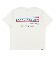 マンハッタンポーテージ（ManhattanPortage）フロントプリント半袖Tシャツ 25-MP-M610 WHT