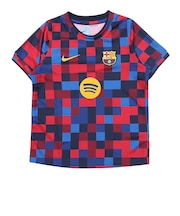 ナイキ（NIKE）FC バルセロナ ジュニア サッカー プレマッチ トップス 半袖Tシャツ II2160-621