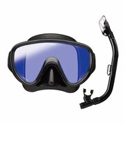 ツサスポーツ（TUSA SPORT）ミラーレンズシュノーケル2点セット 25UC0118M BKBKA