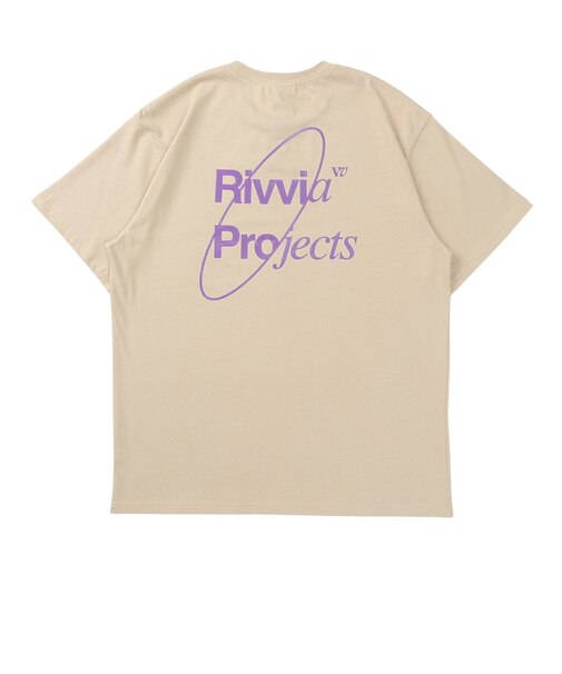 SCI-FI 半袖Tシャツ RIV-26025-BEG
