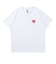 RV ハート 半袖Tシャツ RIV-26020-WT/RD