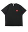 RV ハート 半袖Tシャツ RIV-26020-BK/RD