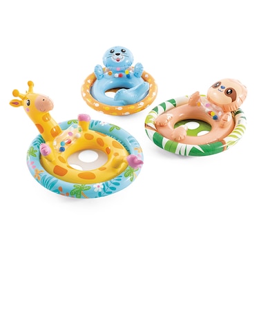 インテックス（INTEX）【カラー種類指定不可】キッズ 浮き輪 フロート SEE-ME-SIT POOL 59570 NP