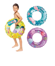インテックス(INTEX)【カラー種類指定不可】ジュニア 浮き輪 TRANSPARENT RINGS 59242 NP