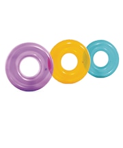 インテックス（INTEX）【カラー種類指定不可】浮き輪 TRANSPARENT TUBES 59260 NP