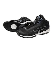 ミズノ(MIZUNO)スタジオシューズ ウエーブダイバースDE3 フィットネスシューズ ブラック シルバー 31GF267409 スポーツ シューズ トレーニ…