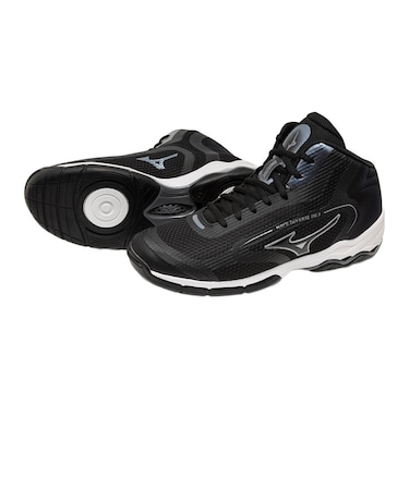ミズノ(MIZUNO)スタジオシューズ ウエーブダイバースDE3 フィットネスシューズ ブラック シルバー 31GF267409 スポーツ シューズ トレーニ…