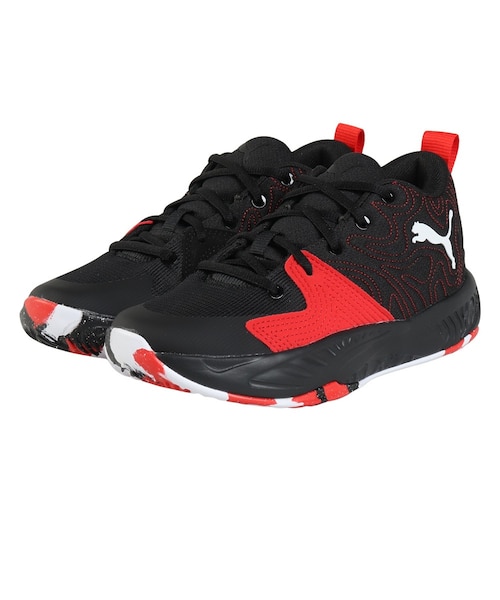プーマ（PUMA）ジュニアバスケットシューズ バッシュ COURT PRO 3